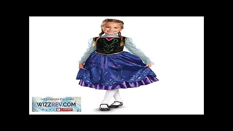 Anna Frozen Disney Princess Girls Medium Costume Review