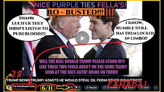 RIGHT AGAIN PUREBLOODZ!!! TRUMP/TRUDOPE RO-BUSTED! JUST LIKE WE WARNED YOU OVER A YEAR AGO!