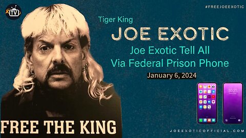 Tiger King Joe Exotic Tells ALL From Federal Prison 2025