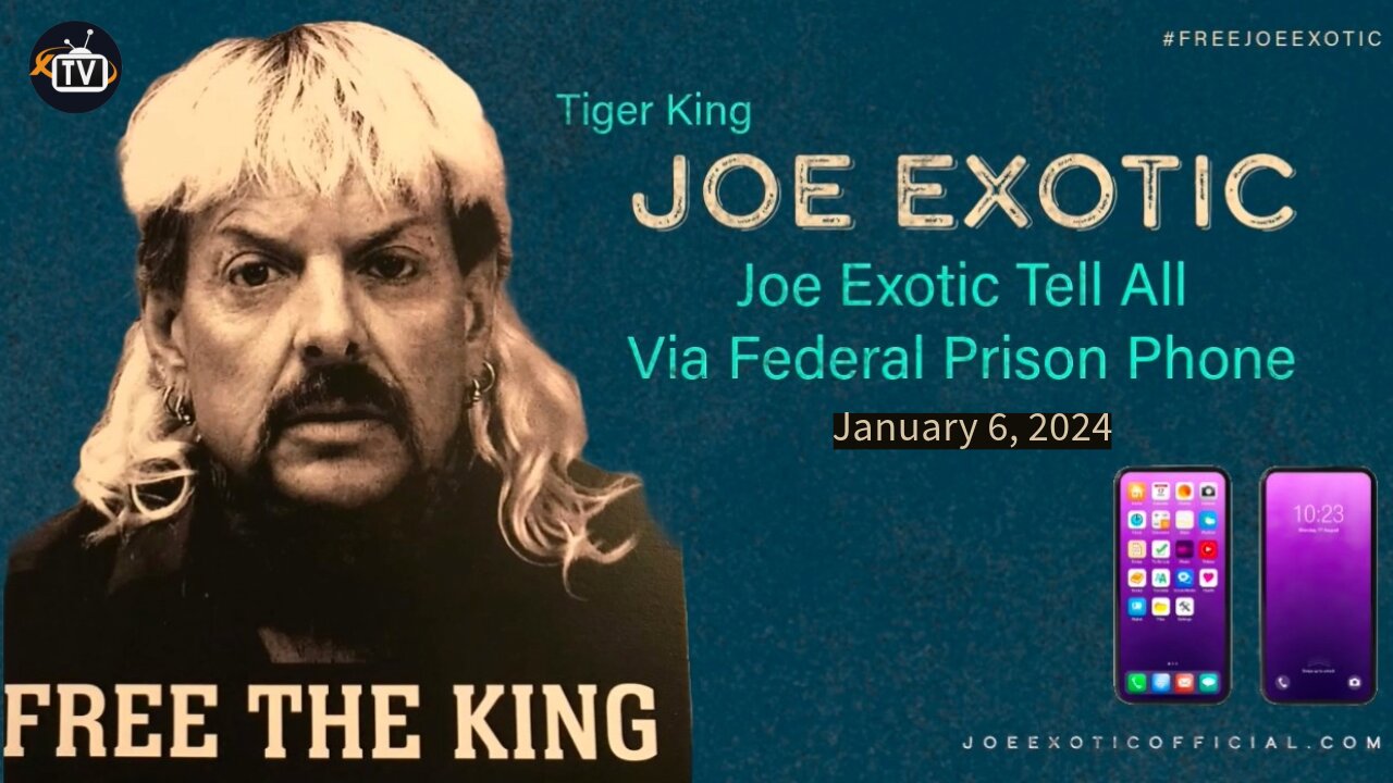 Tiger King Joe Exotic Tells ALL From Federal Prison 2025