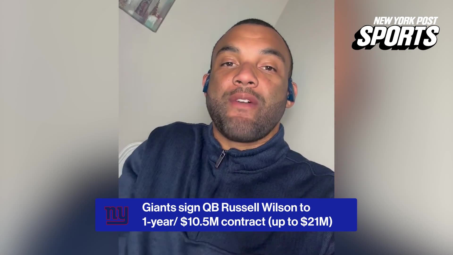 NY Post's Paul Schwartz & Brandon London breakdown Giants signing Russell Wilson
