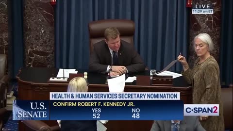 💥The Senate has confirmed RFK Jr. as the Health & Human Services Sec.