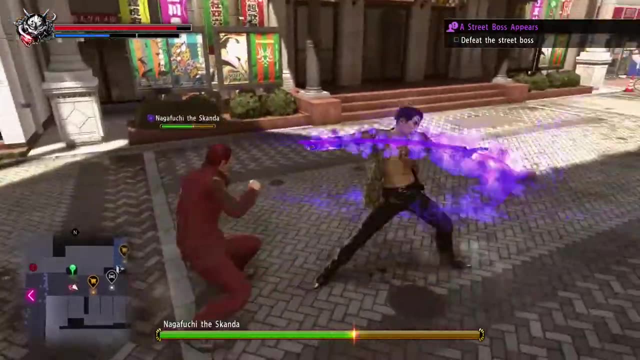 Majima kicks ass