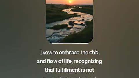 too embrace the ebb and flow of life