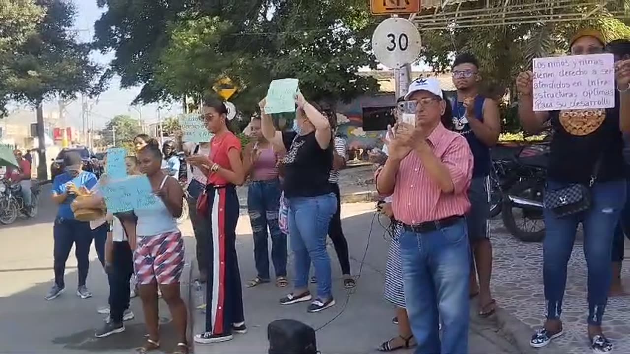 Protesta en CDI San Pedro Mártir