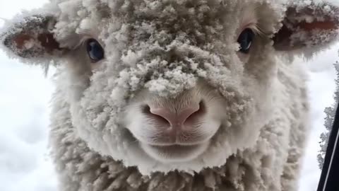 Cute sheep