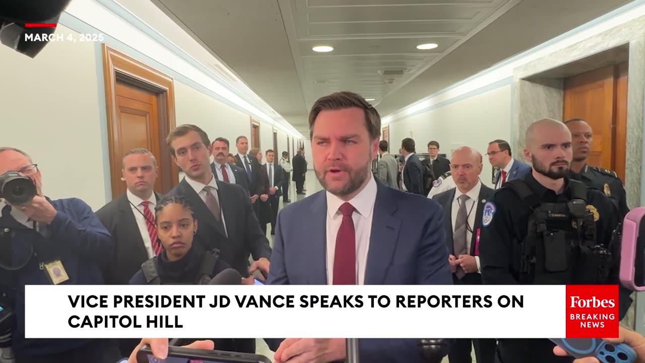 BREAKING NEWS: JD Vance Demands 'Payback' From Ukraine For Aid After Zelensky Oval Office Clash