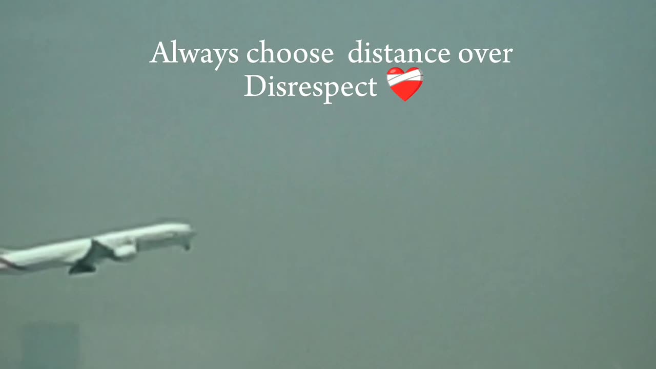 Always Choose Distance Over Disrespect