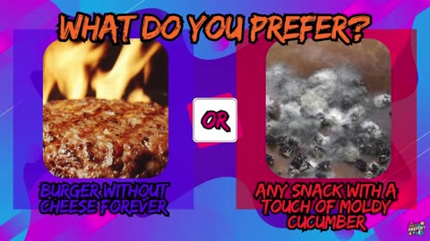 Burger without cheese forever? What Do You Prefer?