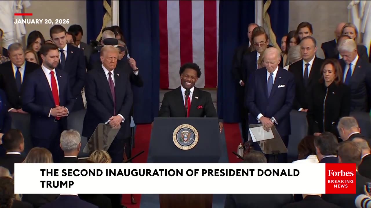 Rev. Lorenzo Sewell Brings Down The House Issuing Passionate Prayer At Trump's Inauguration