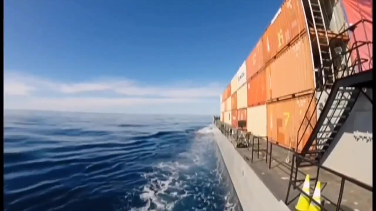 F-18 chases a Tomahawk cruise missile
