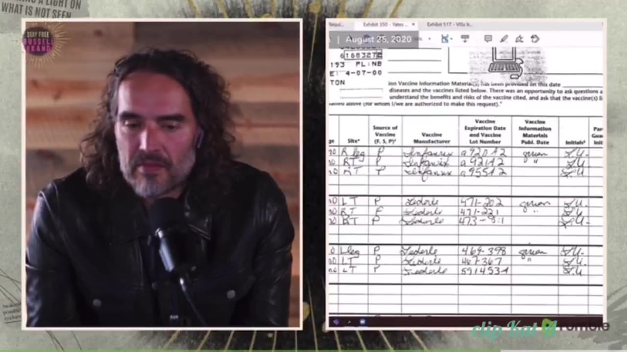 Russell Brand Stunned: Aaron Siri's Takedown of Vaccinologist Kathryn Edwards on Autism-Vaccine Link