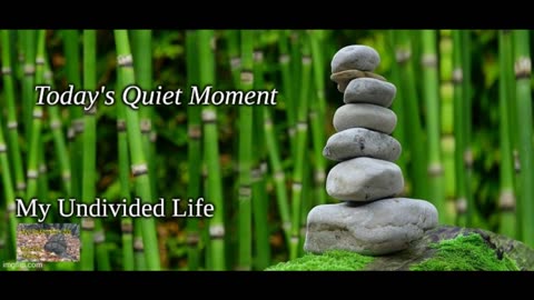 Today's Quiet Moment #4