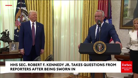 HHS Secretary Robert F. Kennedy Jr :" President Trump was sent by GOD"