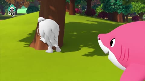 Learn Colors with Shark Family Race | Colors for Childrens