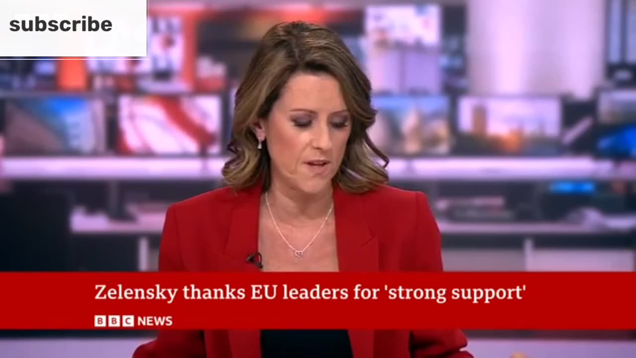 President Zelenksy thanks Europe for 'staying with' Ukraine |