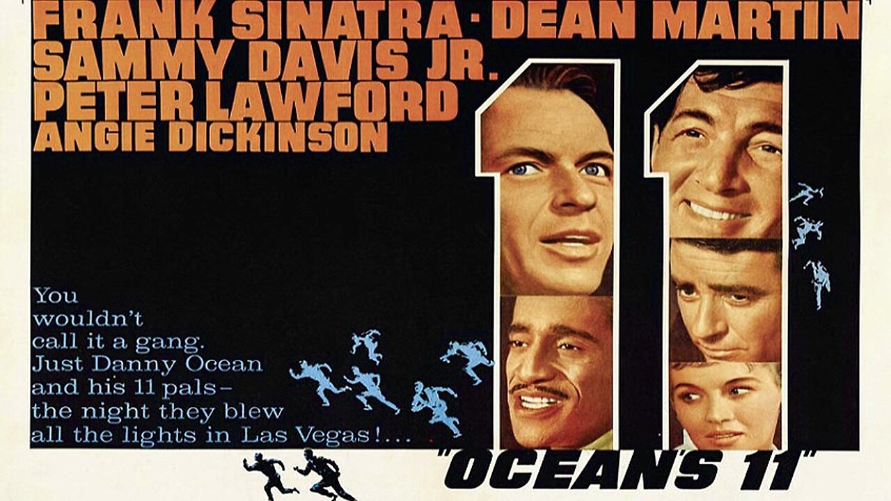 𝕆𝕔𝕖𝕒𝕟'𝕤 𝟙𝟙 (1960 Full Movie) | Comedy/Crime | Frank Sinatra, Dean Martin, Sammy Davis Jr., Peter Lawford, Angie Dickinson.