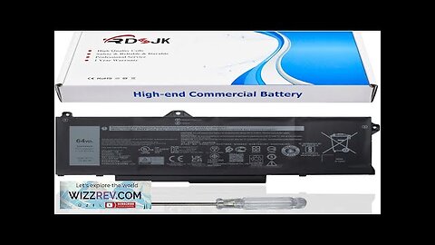 GRT01 R05P0 VXD57 Laptop Battery for Dell Latitude 5421 5431 5521 5531 Review