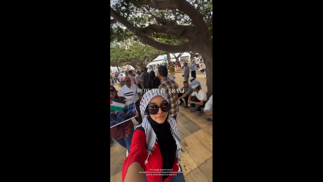 "We know too well that our freedom is incomplete without the freedom of the Palestinians."