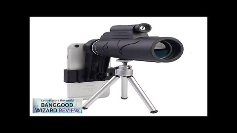 MOGE 50x60 Monocular Telescope With Lamp Lighting Long-range High-power Telescope Review