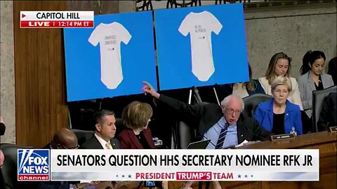 Unhinged Bernie Sanders Demands RFK Jr. Answer This Question: 'ARE YOU SUPPORTIVE OF THESE ONESIES?'