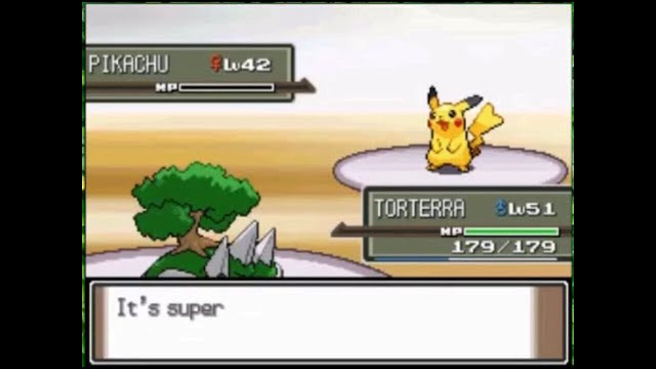Specializing in Grass type Pokémon, Platinum Paythrough 1.46