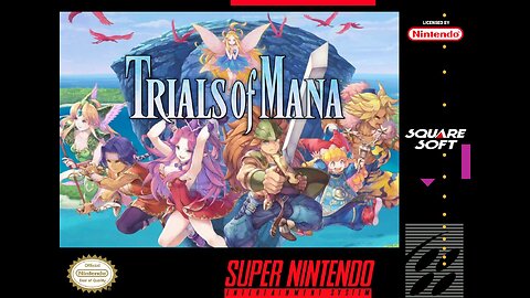 Trials of Mana 1995 pt.1 SNES Nintendo LIVE Playthrough - Retro Games Live Gameplay