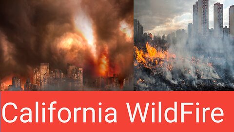 California WildFire: The fire is spreading at the speed of a tornado!