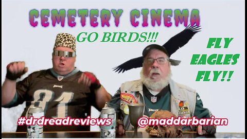 Cemetery Cinema roots for the EAGLES!!!