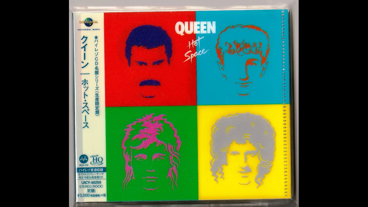 Queen - Hot Space (Japan.Hi-Res) 1982/2019 CD