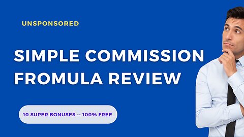 Simple Commission Formula Review