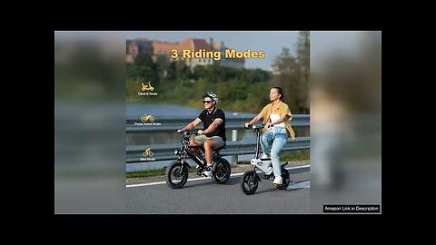 Folding Electric Bike Max Speed 32Mph 500W Peak Motor & Portable14" Adults Review