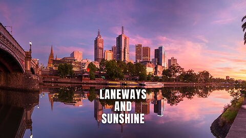 Laneways and Sunshine #melbourne #travelsong , #australia