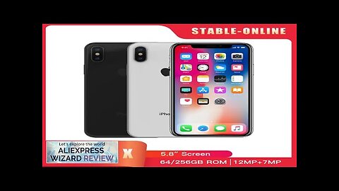 Original iPhone X 4G LTE Mobile Phone 3D Touch NFC 3GB RAM Review