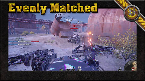 Witness an Evenly Matched Toadfish Crossbow Duel (Crossout Brawl At Gunpoint Mode)