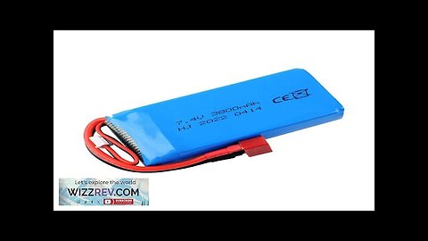 7.4V 2S 3800mAh T Deans Plug LiPo Battery for Wltoys Car 124017 Review