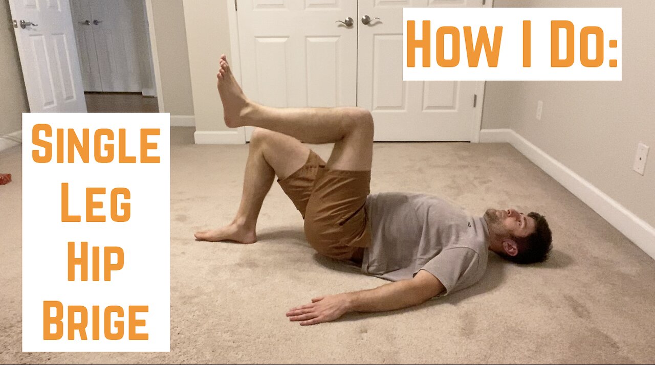 How I Do: Single Leg Hip Bridges