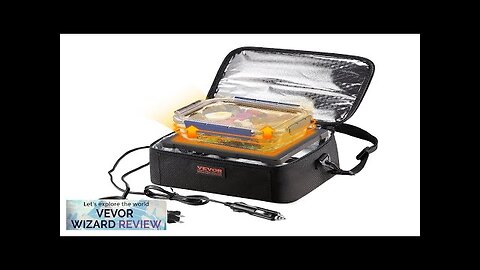 VEVOR 3-in-1 Portable Oven 12V/24V/110V Portable Food Warmer 80W (Max 100W) Portable Review