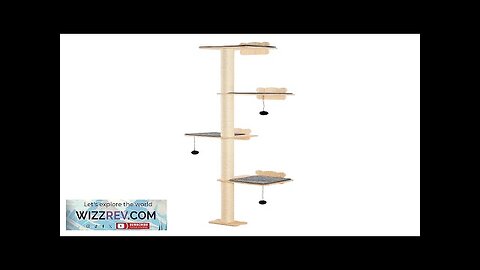 VEVOR Wall Mounted Cat Shelves Tree with Platform Tree-Shaped Cat Furniture Set Review