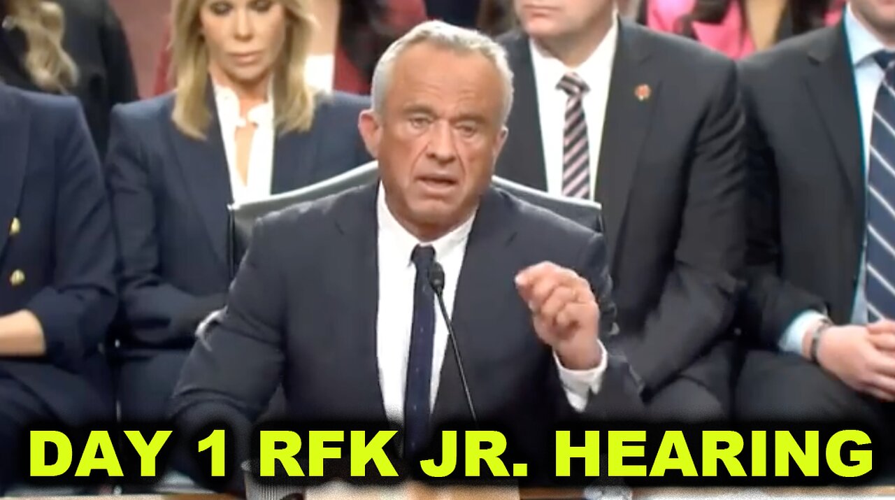 Full: RFK Jr. Confirmation Hearing (DAY 1)