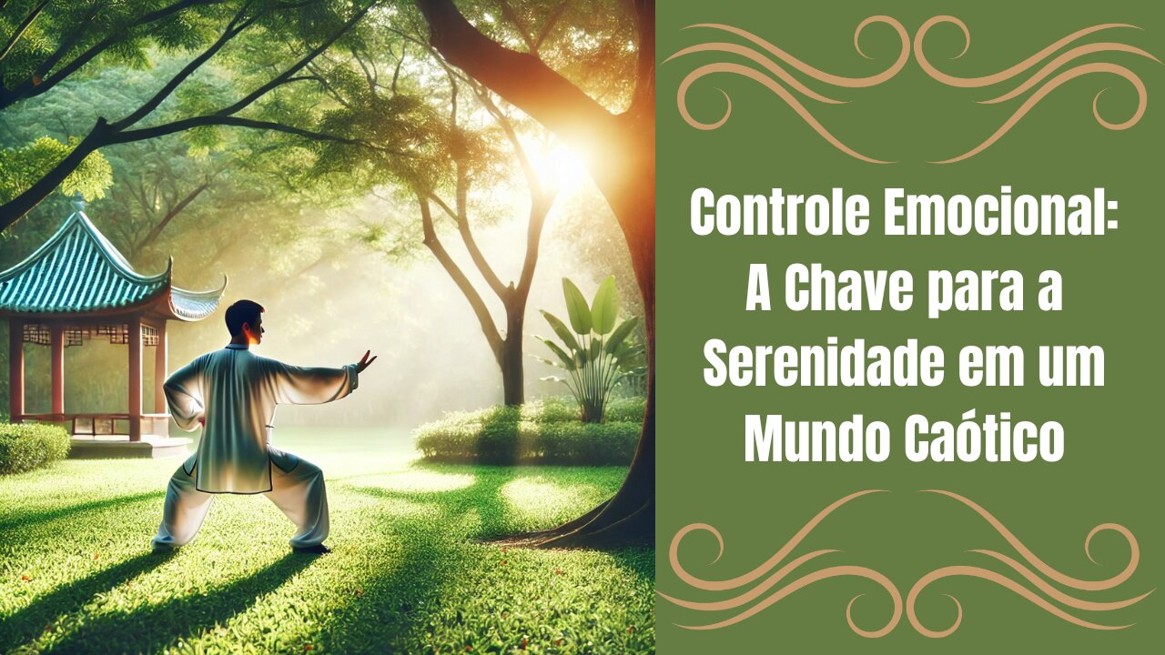 Controle Emocional: A Chave para a Serenidade em um Mundo Caótico