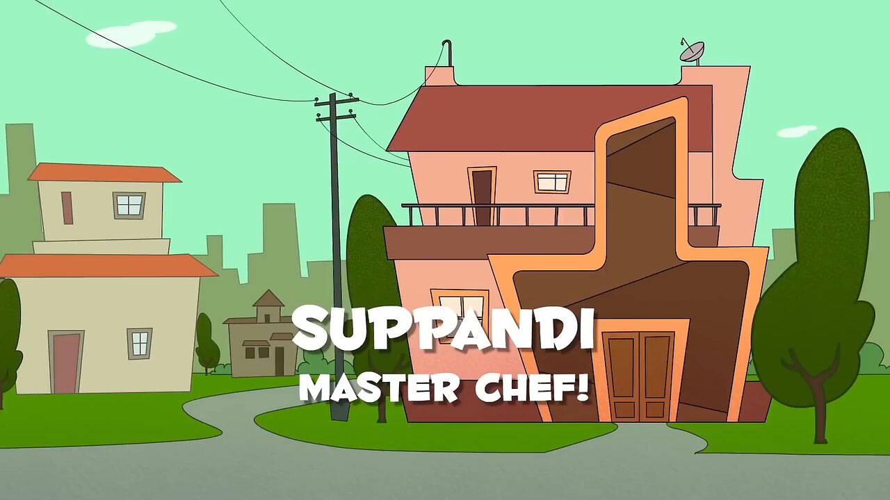 suppandi cocking the chiken ! suppandi master chef | cartoon stories funny 🤣