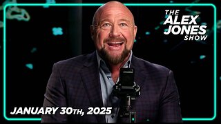 THE ALEX JONES SHOW - 1/30/2025: Thursday LIVE: The Desperate Establishment Is Trying To Frame Trump/DOGE For The DC Helicopter Disaster In First Major Challenge To The New Administration! Plus, Tulsi Gabbard & Kash Patel Go On Offense At Confirmation