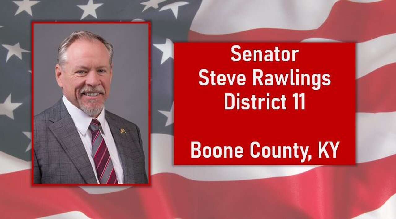 Senator Steve Rawlings first day of 2025 Session