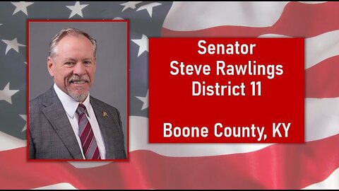 Senator Steve Rawlings first day of 2025 Session