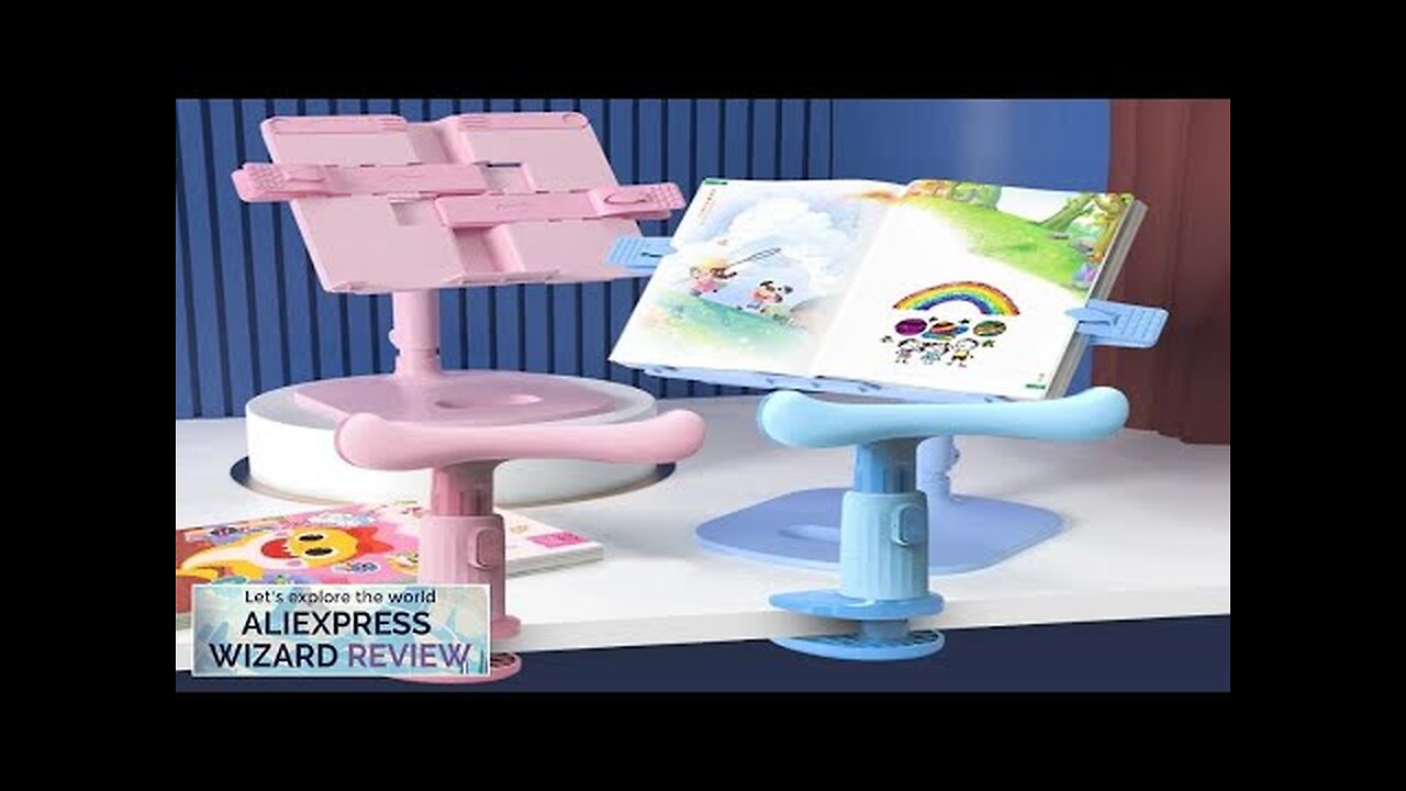 Reading Book Holder Bookcase Stand Children'S Reading Bracket Multifunctional Desktop Review