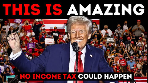 IT'S HAPPENING!! TRUMP SAYS Get Ready for NO INCOME TAXES at Las Vegas Rally