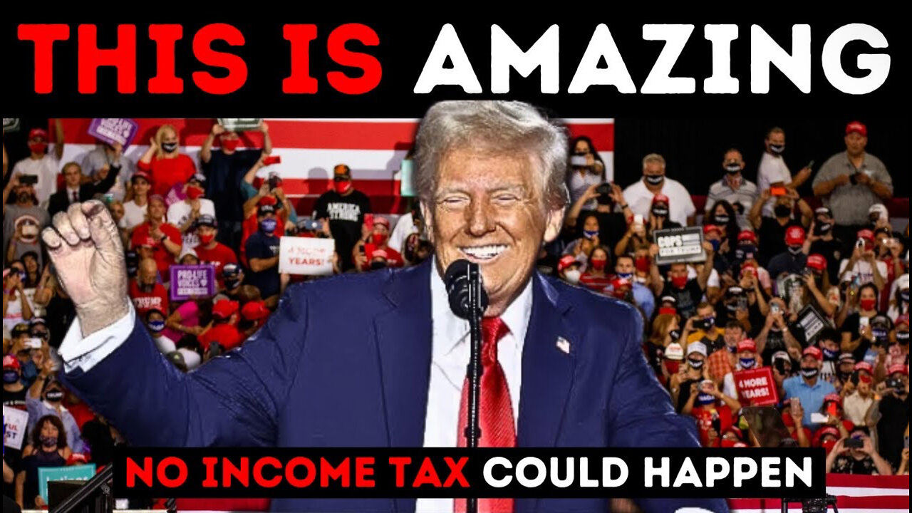 IT'S HAPPENING!! TRUMP SAYS Get Ready for NO INCOME TAXES at Las Vegas Rally