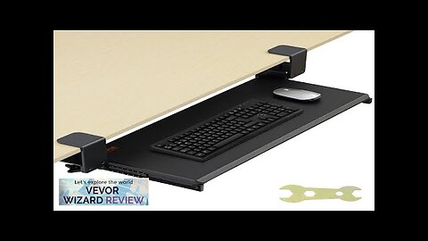 VEVOR Keyboard Tray Under Desk Pull out Keyboard/Mouse Tray Under Desk Review