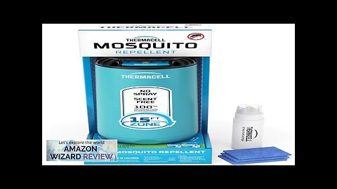 Thermacell Patio Shield Mosquito Repeller Blue; Highly Effective Mosquito Repellent Review